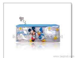 卡通PVC拉鏈文具袋 學生用品市場的多彩選擇